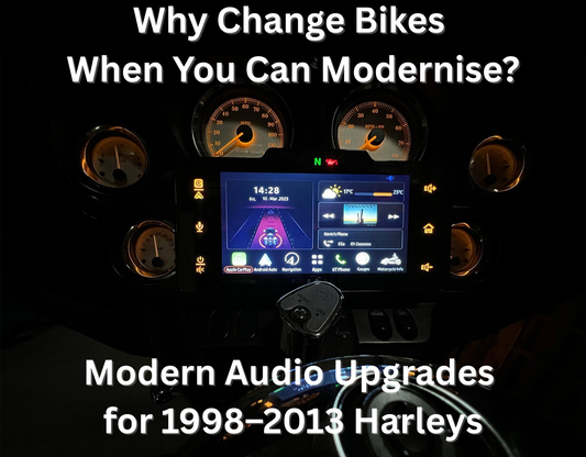 Modern Audio Upgrades for 1998–2013 Harley-Davidson Touring Models