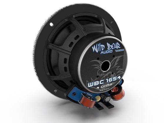HogTunes Audio - Speakers Wild Boar WBC 1654 6.5" Replacement Front Speakers - Touring 2014 up