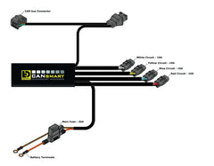 Denali Accessory Management CANsmart™ Controller GEN II - BMW K1600, S1000XR, F900XR, F850GS & F750GS Series