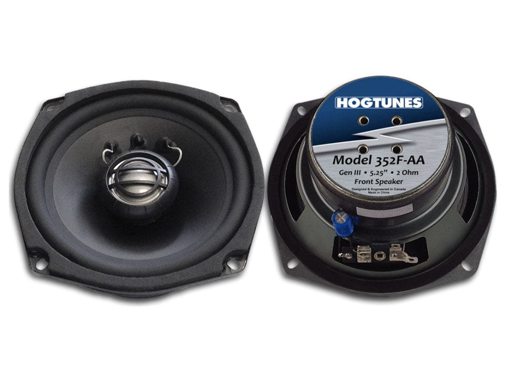 HogTunes Audio - Speakers Hogtunes 352F-AA 5.25" Replacement Front Speakers - Touring 2006-2013
