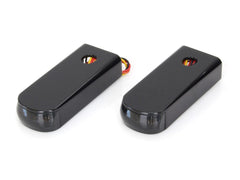 Alloy Art Indicators - 3-1 (Run, Brake & Indicators) FXST FLST FLSTS / Black Strut Light Kit 3 in 1 Indicator to suit Softails