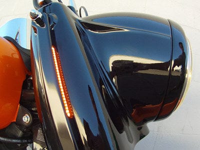 Alloy Art Indicators Front Indicator Strips for Road King