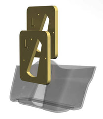 American Hard Bag Audio - Accessories Aggressor Pro 100 Subwoofer Mount