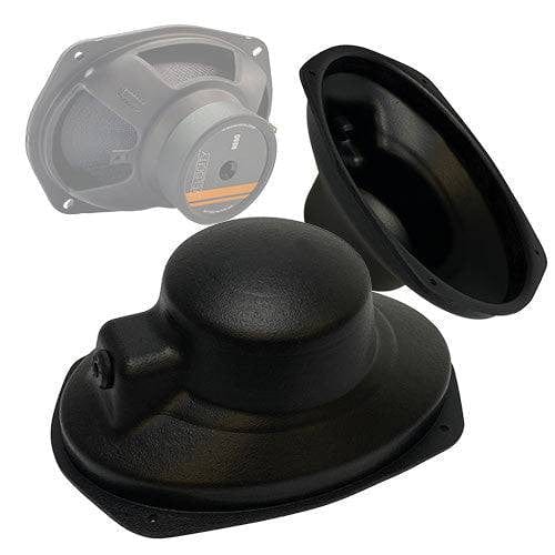 American Hard Bag Audio - Accessories Rigid Sealed 6x9 Baffles for Harley Lids