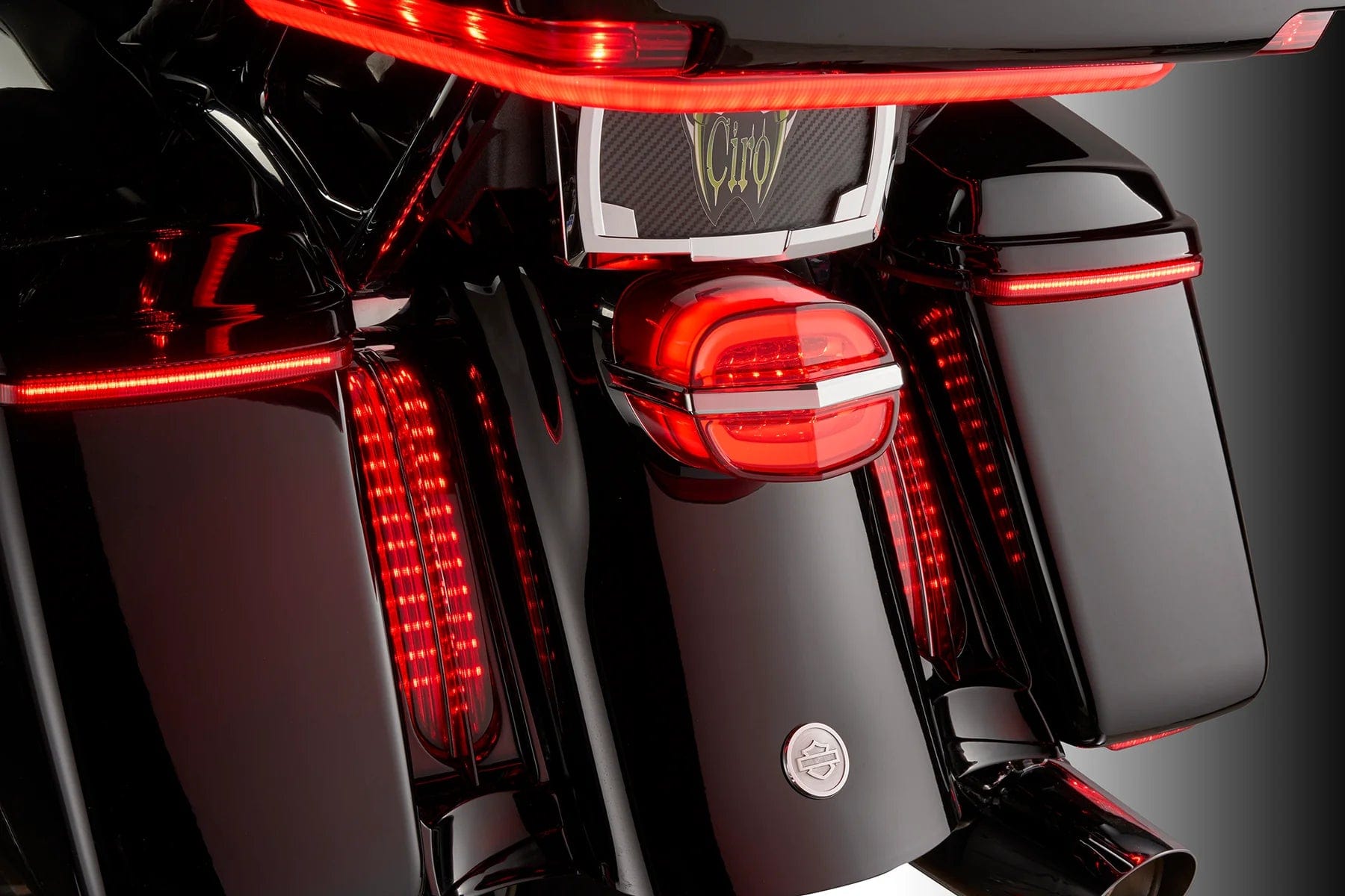 Ciro3D Brake & Tail Lights Armor Tail Light with Lightstrike™
