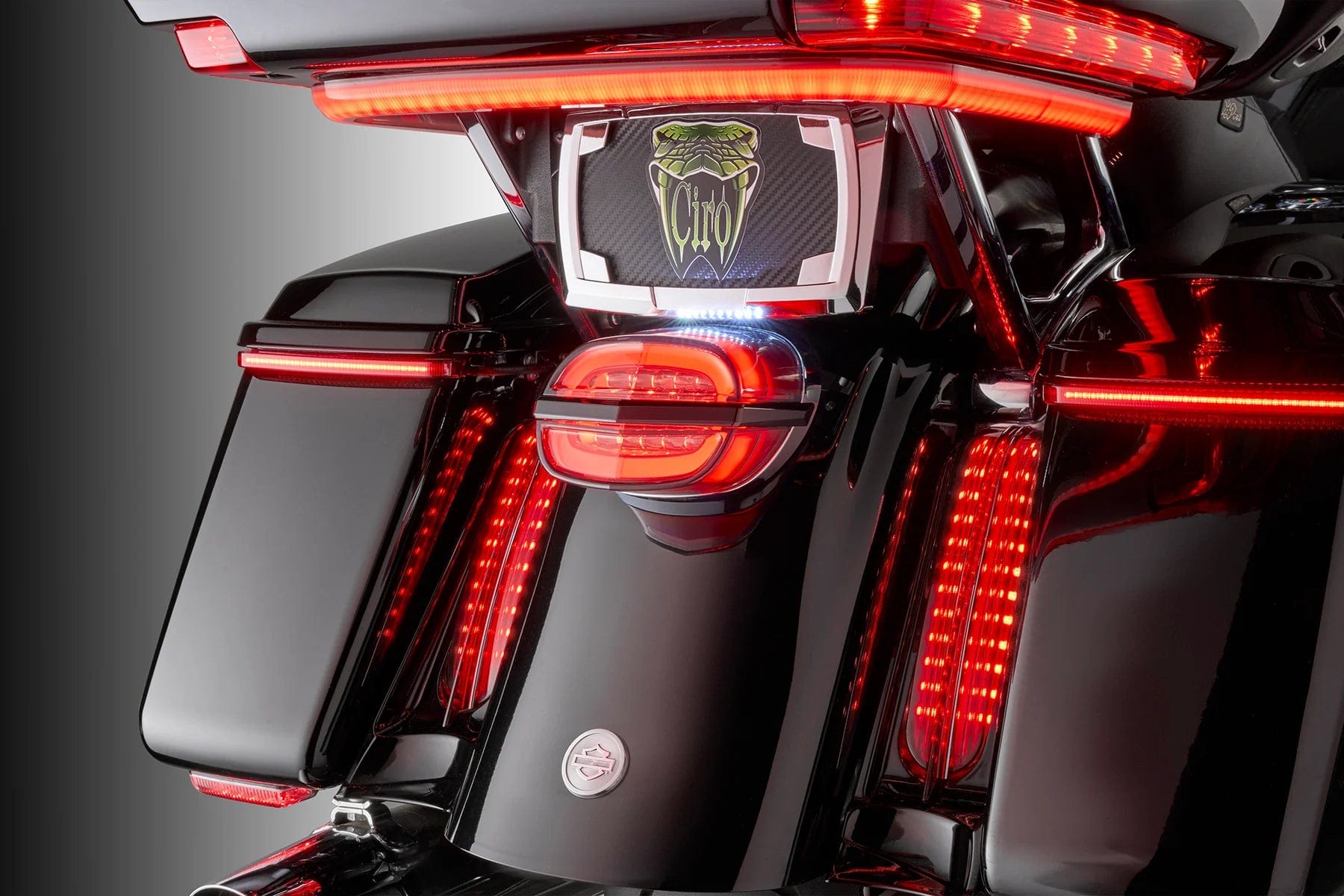 Ciro3D Brake & Tail Lights Armor Tail Light with Lightstrike™