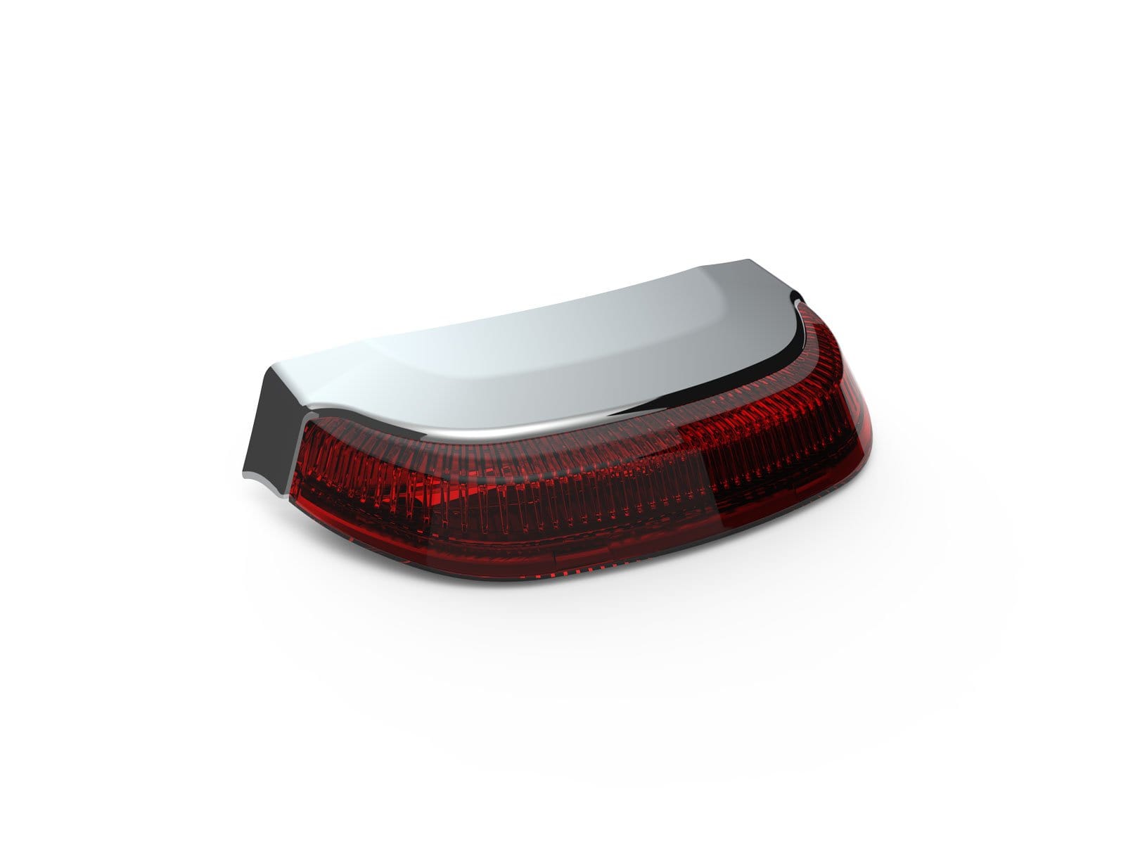 Ciro3D Brake & Tail Lights Chrome / Red Crown Tail Light with Lightstrike Technology™