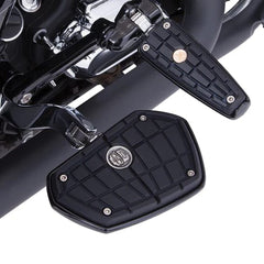 Ciro3D Highway Peg Mounts & Footrests ASR Floorboards w/ Adapters for H-D Male Mount Clevis
