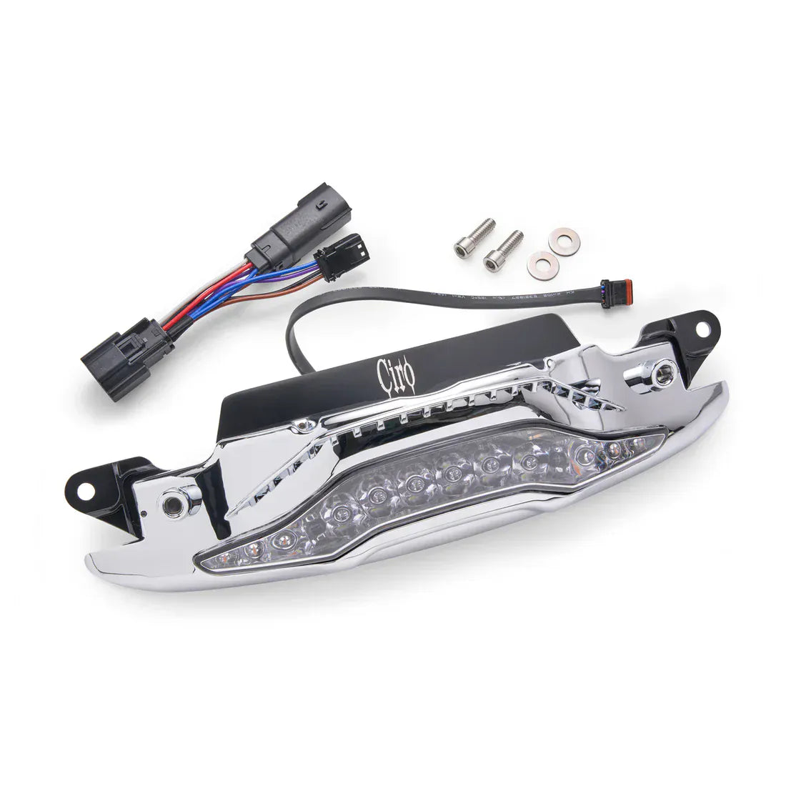 Ciro3D Indicators - Daylight Running Light Chrome GOAT-E™ Light for '23.5-up Road Glide