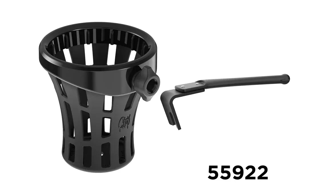 Ciro3D Phone, Drink & Camera Mounts Black GEN 2 BIG ASS® Drink Holder with Passenger Mount