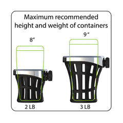 Ciro3D Phone, Drink & Camera Mounts Gen 2 Big Ass Drink Holder (No Mount)