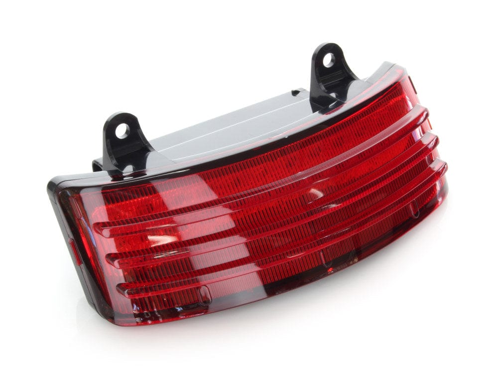 Custom Dynamics Brake & Tail Lights Red Fender Tip TriBar LED