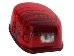 Custom Dynamics Brake & Tail Lights Red ProBeam Low Profile LED Taillight with Top Number Plate Window