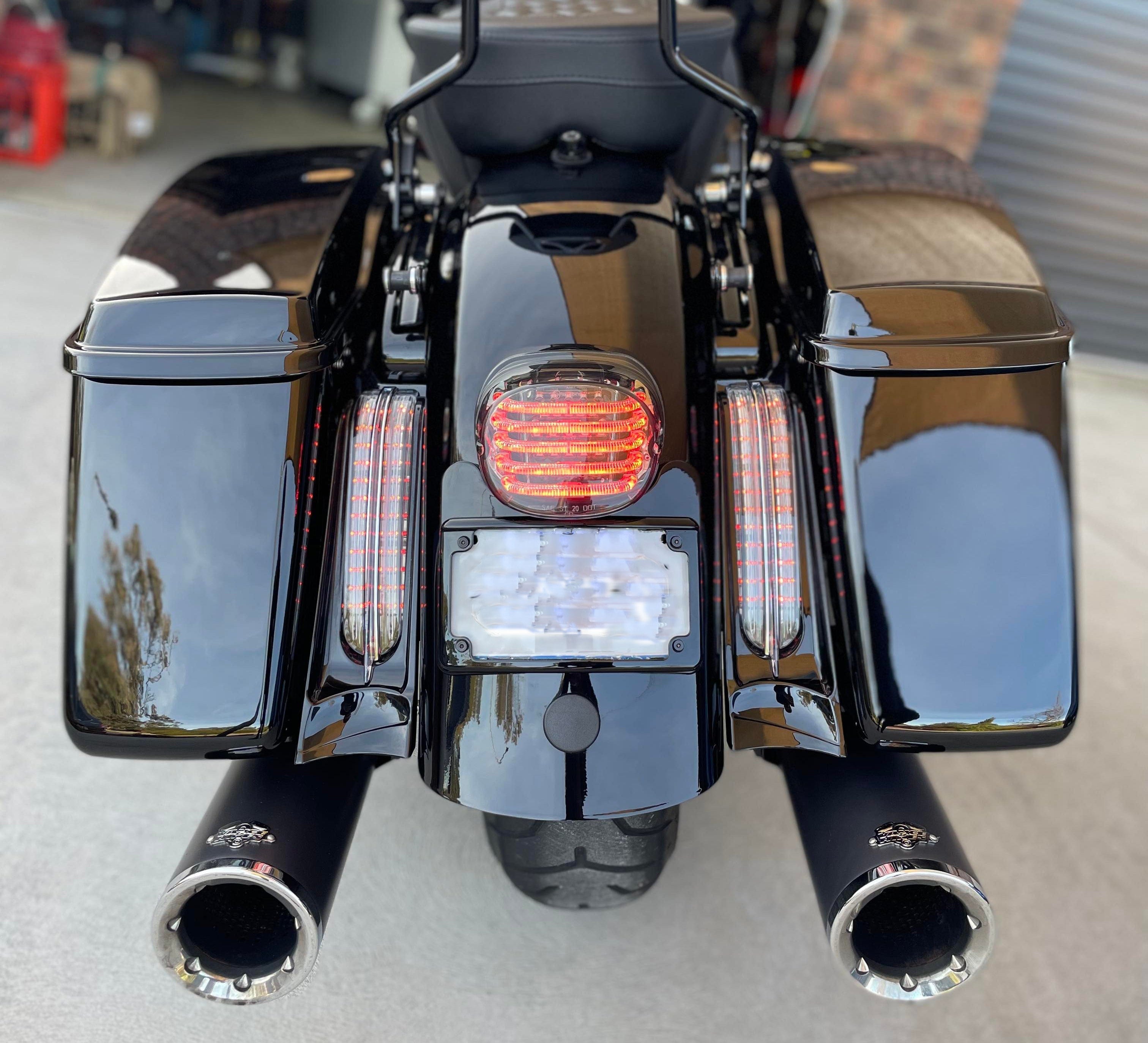 2014+ HD Touring Turn Signal Eliminator Kit Licence Plate Only