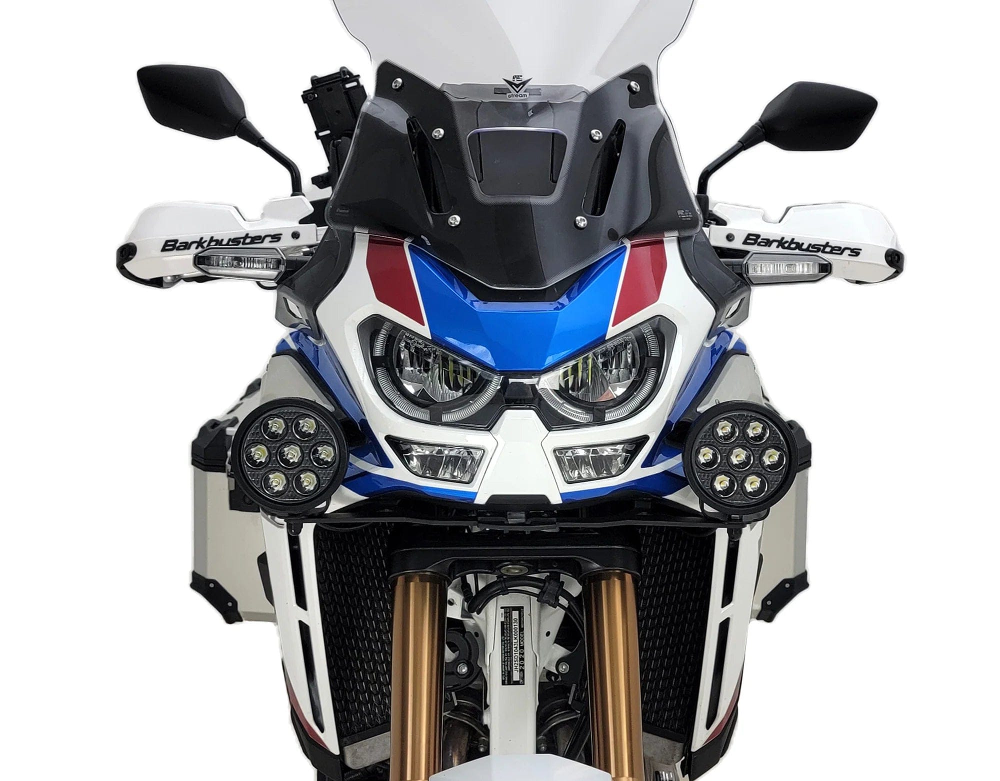 Denali Auxiliary/Driving Light Mounts DENALI Driving Light Mount for Honda Africa Twin 1100 Adventure Sports ES