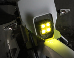 Denali Auxiliary/Driving Lights Denali Husqvarna Rally Headlight Kit for TE & FE Enduro Models (Bracket Only)