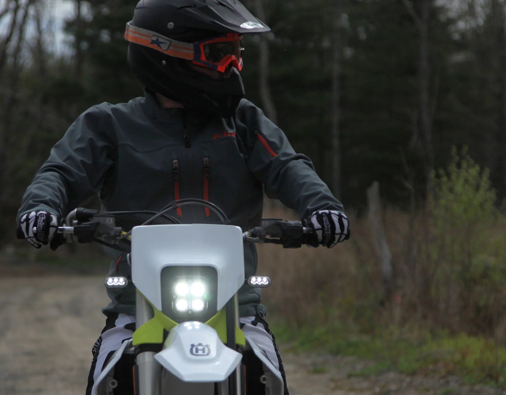 Denali Husqvarna Rally Headlight Kit for TE FE Enduro Models