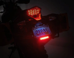 Denali Brake & Tail Lights B6 LED Brake Light Kit with License Plate Mount