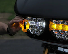 Denali Headlights D14 Destroyer LED Headlight Upgrade Kit - Harley-Davidson Road Glide