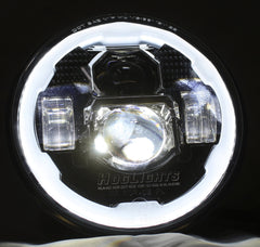 HogLights Australia Headlights 7" 90w LED Headlight with Halo