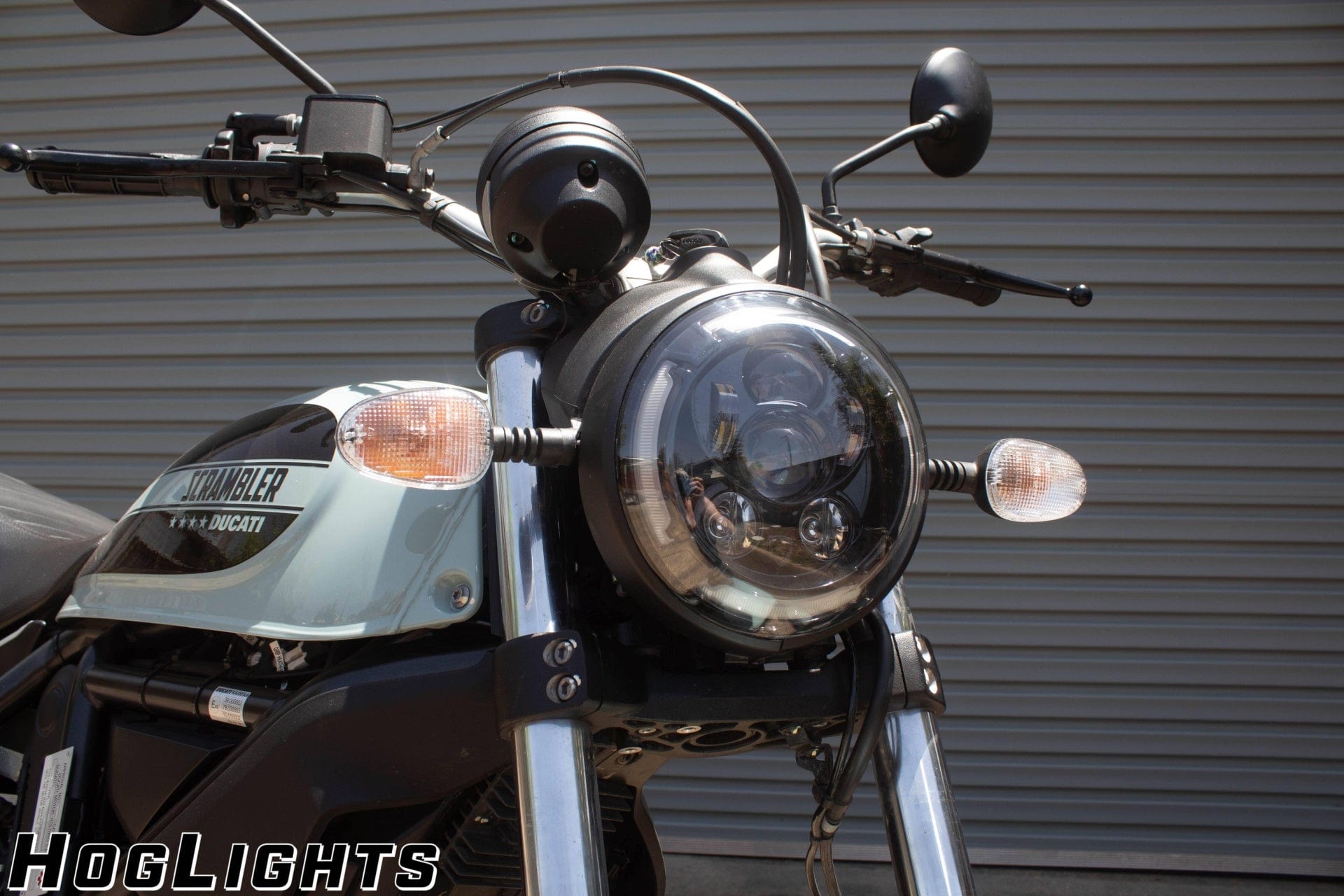 Ducati Scrambler LED Headlight Upgrade HogLights