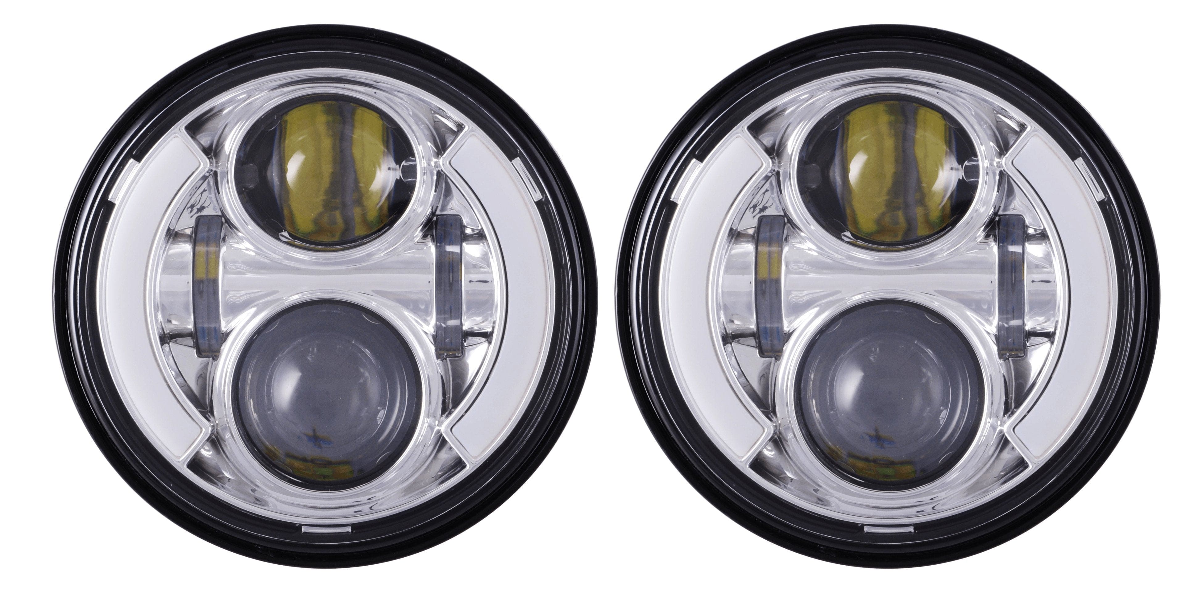 HogLights Australia Headlights Fat Bob LED  LED Headlight | HogLights