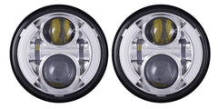 HogLights Australia Headlights Fat Bob LED  LED Headlight | HogLights