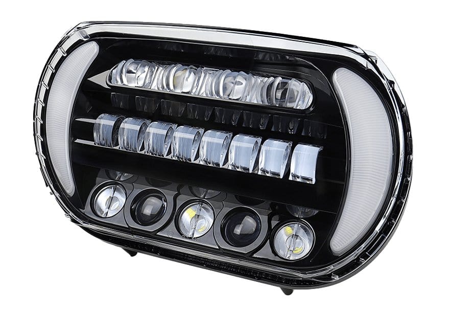 HogLights Australia Headlights Harley Road Glide 04-13 LED Headlight Gen 2