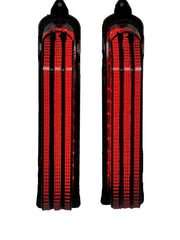 HogLights Australia Indicators - 3-1 (Run, Brake & Indicators) CVO® Style Smoke Taillight Panels with Amber Indicators