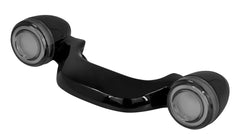 HogLights Australia Indicators - 3-1 (Run, Brake & Indicators) Gloss Black FusionFX Touring Turn Signal Light Bar with Smoke Lenses - Touring 2014+