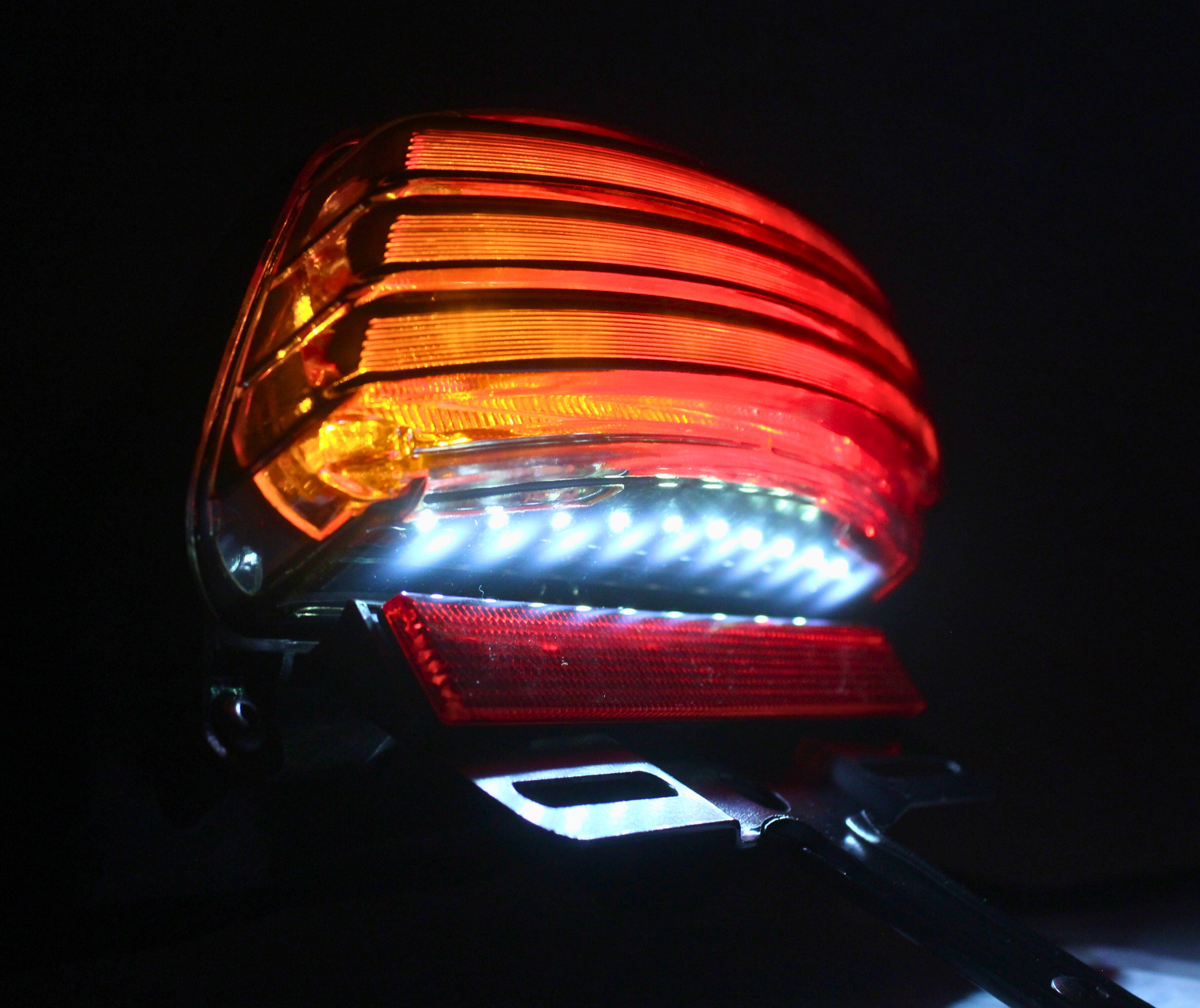 Tri Bar Tail Light Softail Amazon.com: Motorcycle LED Tri Bar Fender