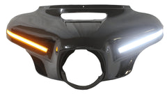 HogLights Australia Indicators - Daylight Running Light CVO™ Style Front Fairing with DRL for Harley Davidson Touring 2014-2024