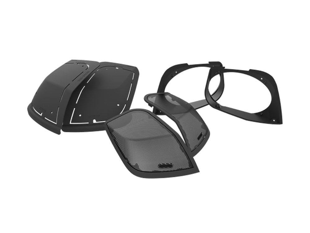 HogTunes Audio - Speakers Saddlebag Lid Retro 6×9’s Cut In Kit. Fits Touring 2014-2023