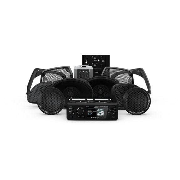 Rockford Fosgate Audio - Bundles Rockford Fosgate 1998-2013 Road Glide® Ultra Source Unit, 6 Speaker & Amp Kit
