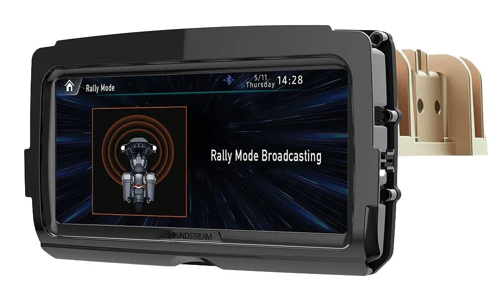 Soundstream Audio - Head Units SoundStream HDHU.V2 8.3” Plug & Play Head Unit With Wireless Apple CarPlay And Android Auto For 2014-2023 Harley Davidson® Touring Motorcycles