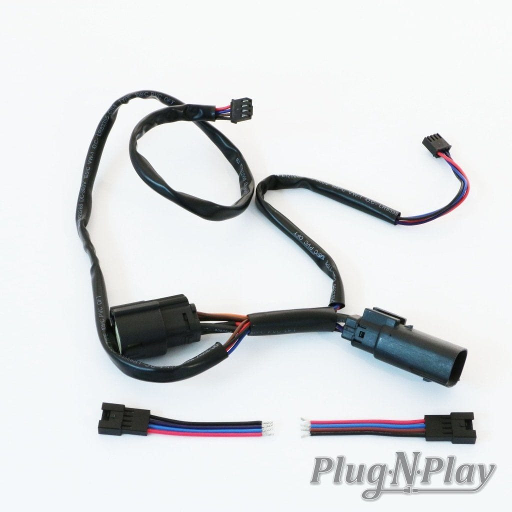 Ciro3D Auxiliary/Driving Light Wiring '10-'13 FLHX, FLTRX Plug-n-Play Wiring Kit for Machete™