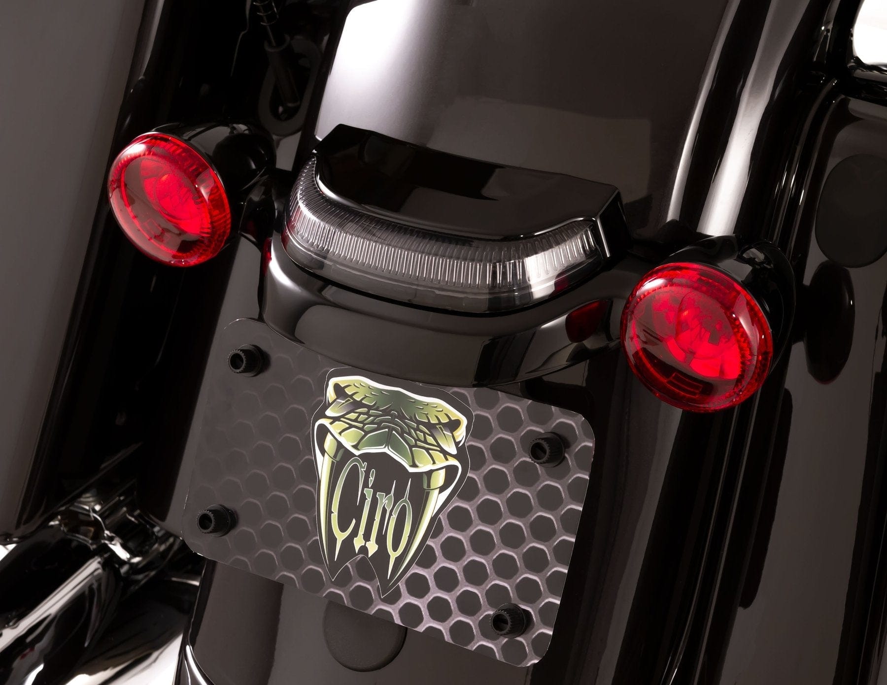 Ciro3D Brake & Tail Lights Crown Tail Light with Lightstrike Technology™