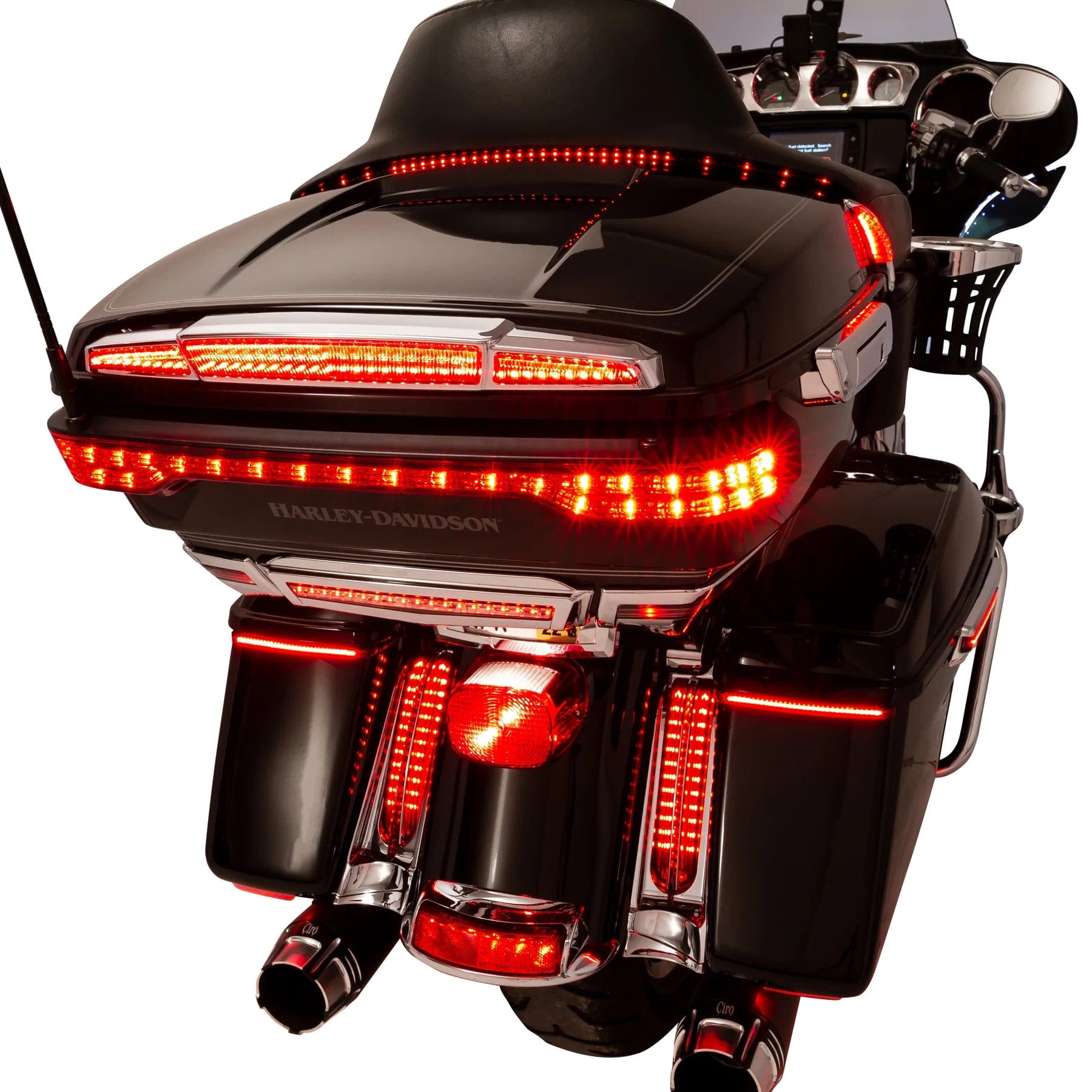 Ciro3D Brake & Tail Lights Trunk Light with LIGHTSTRIKE Technology