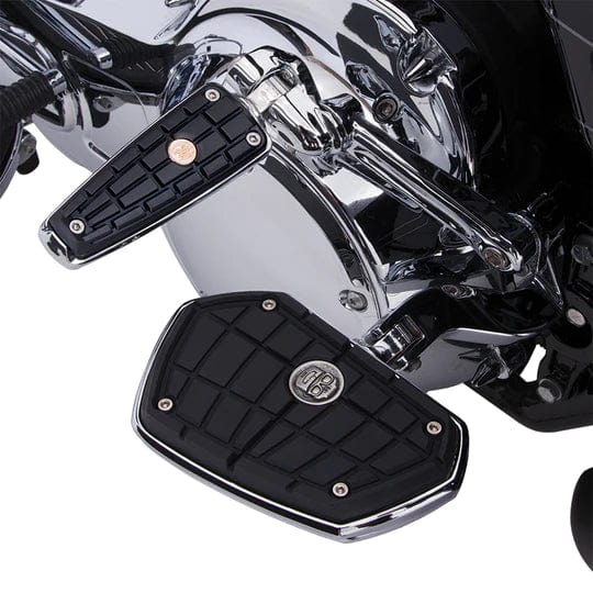 Ciro3D Highway Peg Mounts & Footrests ASR Floorboards w/ Adapters for H-D Male Mount Clevis