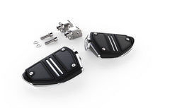Ciro3D Highway Peg Mounts & Footrests Chrome / '18-Up Softail Passenger Twin Rail Footrests - For Harley Davidson®