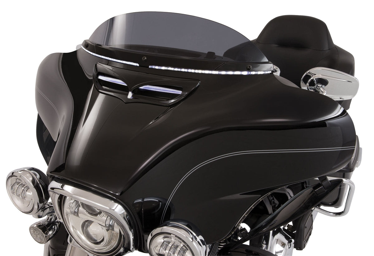Indicators - Horizon LED Windshield Trim - Street Glide