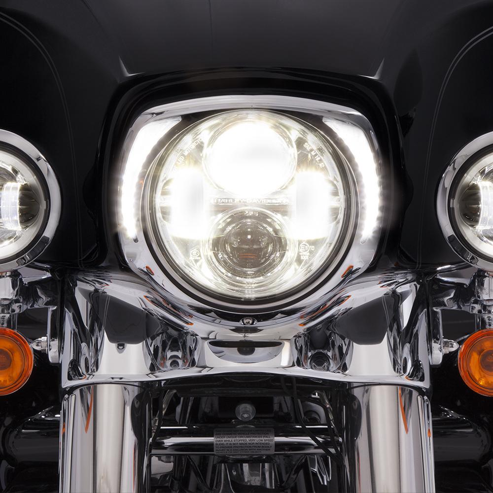 thumbnail image 2 of Tarazon Raked Headlight Bezel Adapter For Harley Road Glide Street Glide Electra Glide 2 of 6