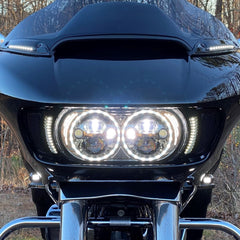 Custom Dynamics Indicators - Daylight Running Light Probeam® Low Profile LED Front Turn Signals for 2015+ Road Glide