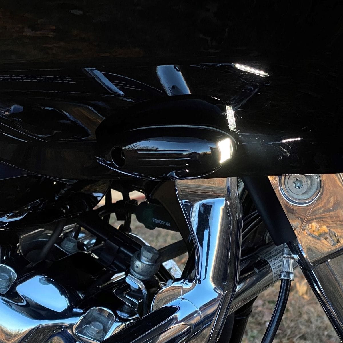 Custom Dynamics Indicators - Daylight Running Light Probeam® Low Profile LED Front Turn Signals for 2015+ Road Glide