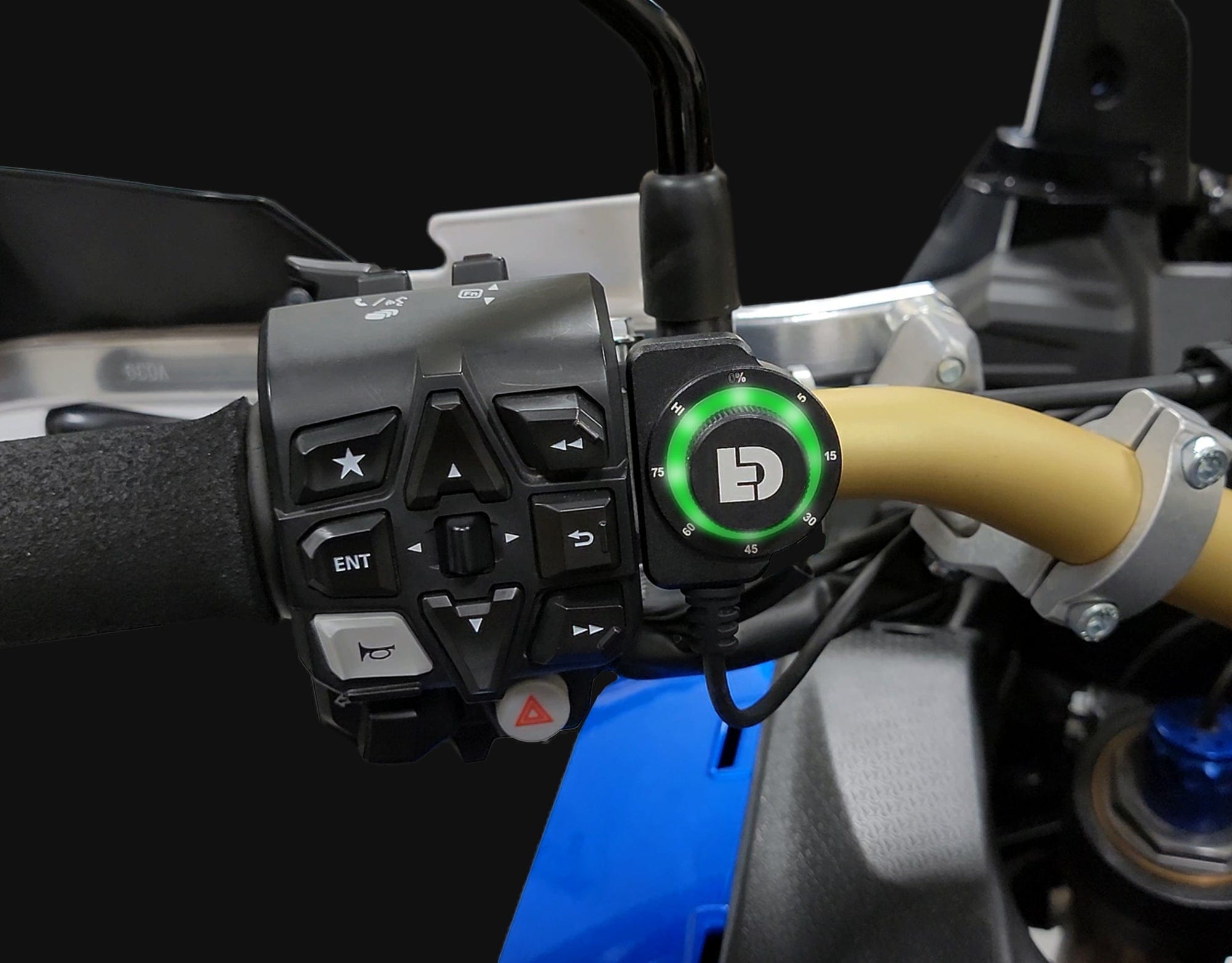 Denali Accessory Management DialDim™ Lighting Controller for Honda Africa Twin 1100