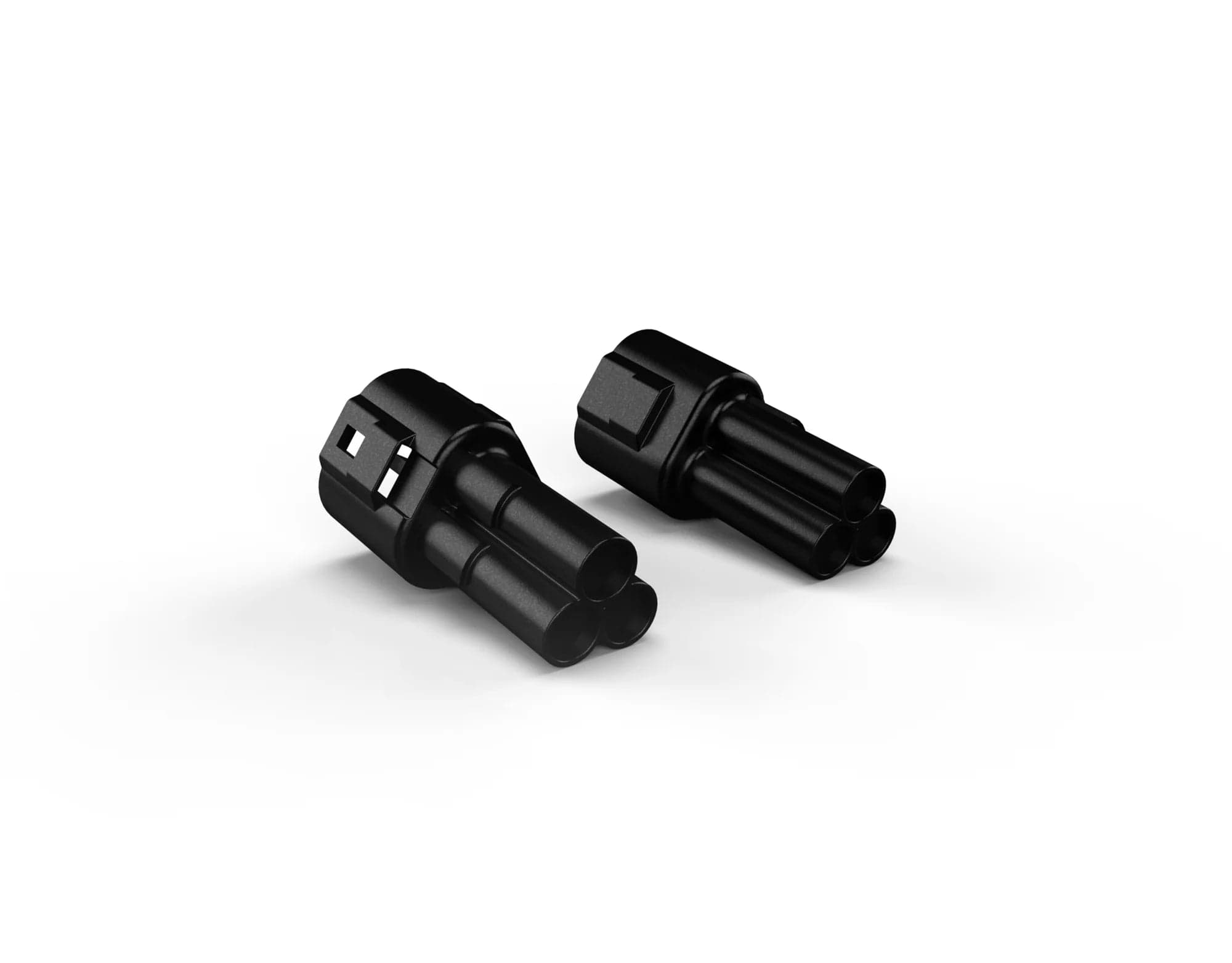 Denali Auxiliary/Driving Light Accessories 3-Pin Waterproof Caps for DENALI CANsmart or DialDim Controller (Pair)