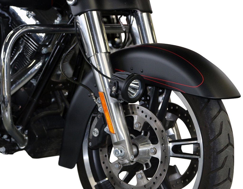 Denali Auxiliary/Driving Light Mounts Driving Light Mount - Select Harley-Davidson Motorcycles