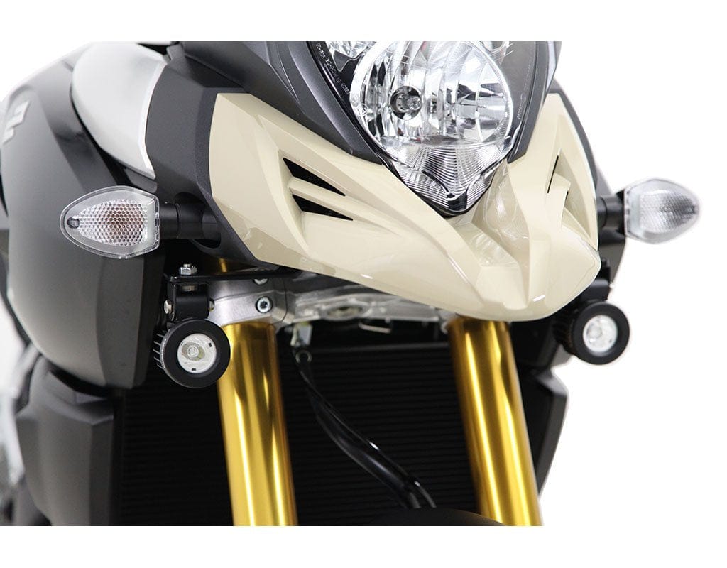 Denali Auxiliary/Driving Light Mounts Driving Light Mount - Suzuki DL1000 V-Strom & DL1000 V-Strom Adventure '14-'19