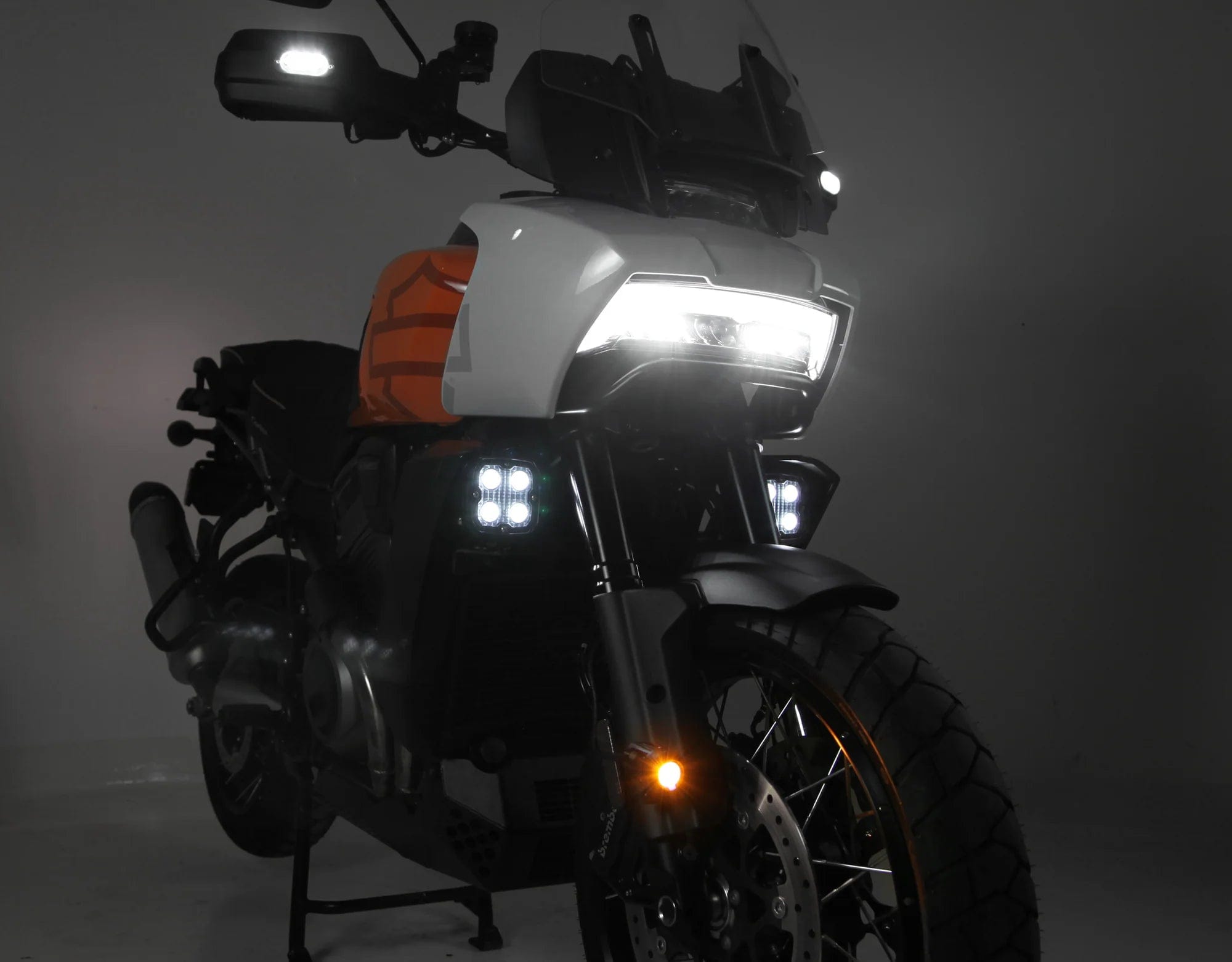 Denali Auxiliary/Driving Light Mounts Lower Driving Light Mount - Harley-Davidson Pan America 1250