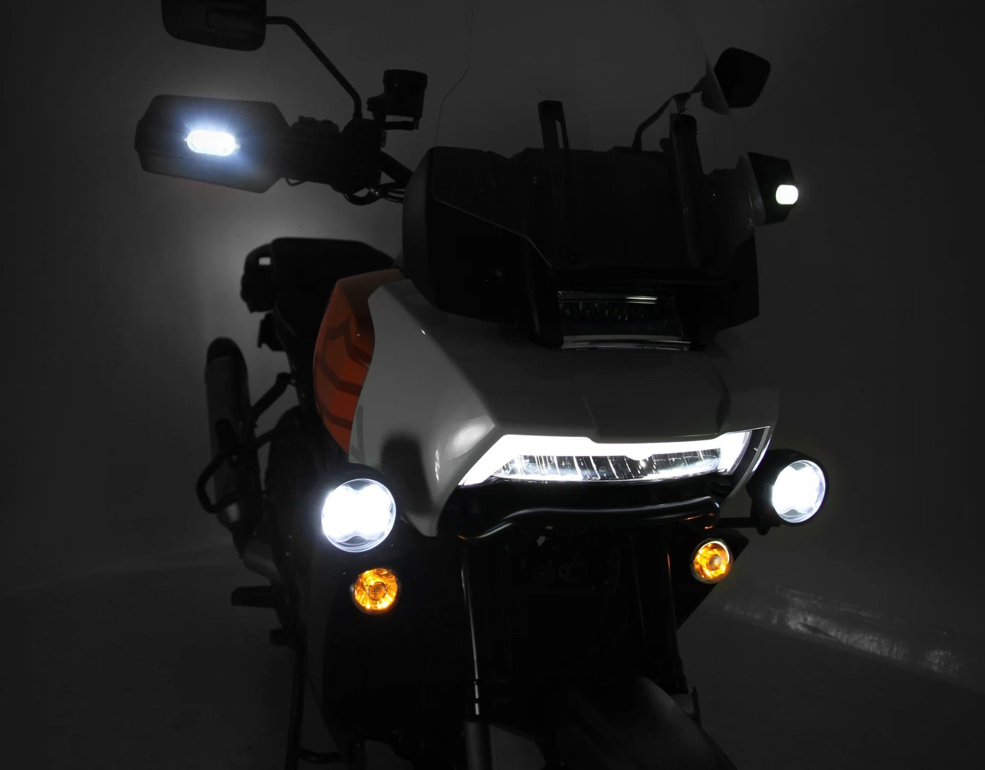 Denali Auxiliary/Driving Light Mounts Upper Driving Light Mount - Harley-Davidson Pan America 1250
